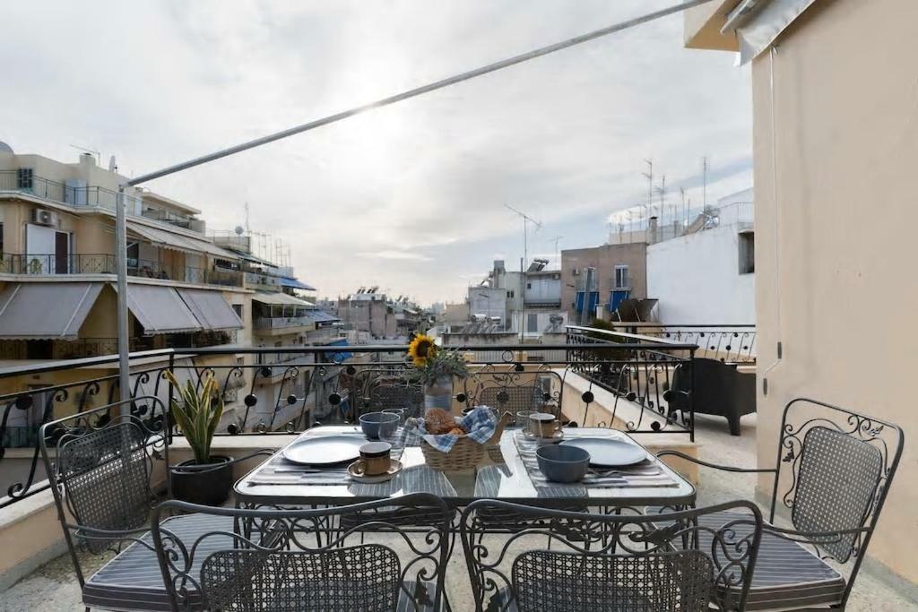 Soulis' Penthouse Near Acropolis Daire Atina Dış mekan fotoğraf