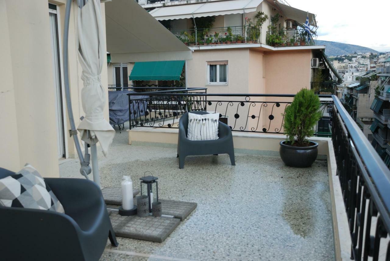 Soulis' Penthouse Near Acropolis Daire Atina Dış mekan fotoğraf